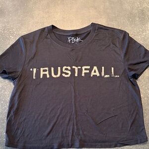 Pink Trustfall T-Shirt from PINK concert in Cleveland OH